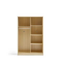 Armoire 2 portes coulissantes 120 cm Bois