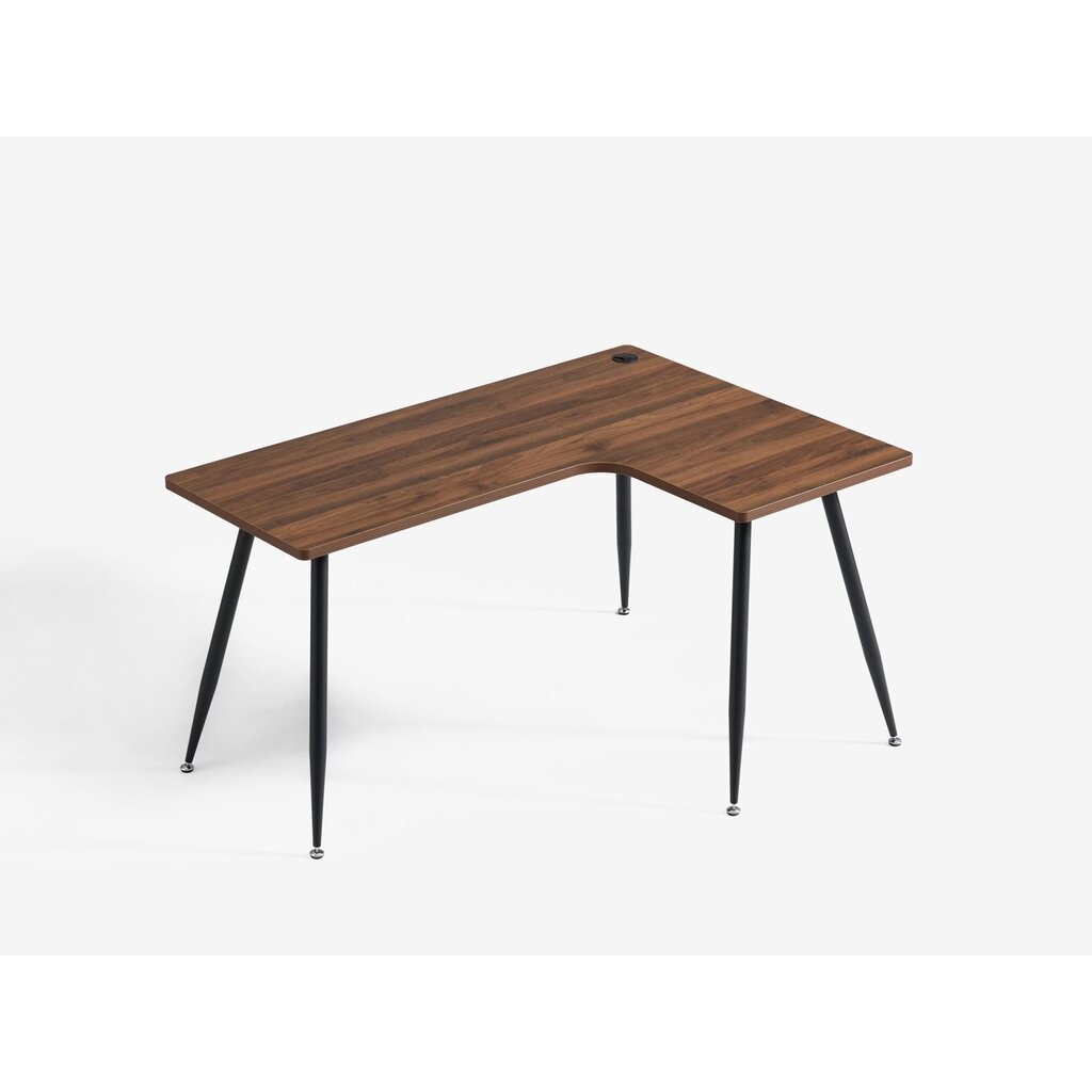 Bureau d'angle 140 cm Droit Bois