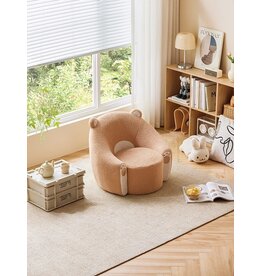 Pouf pour enfant Ours Marron