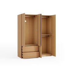 Armoire 6 portes 2 tiroirs 158x59x200 cm Bois
