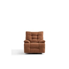 Fauteuil Recliner électrique en tissu Orange
