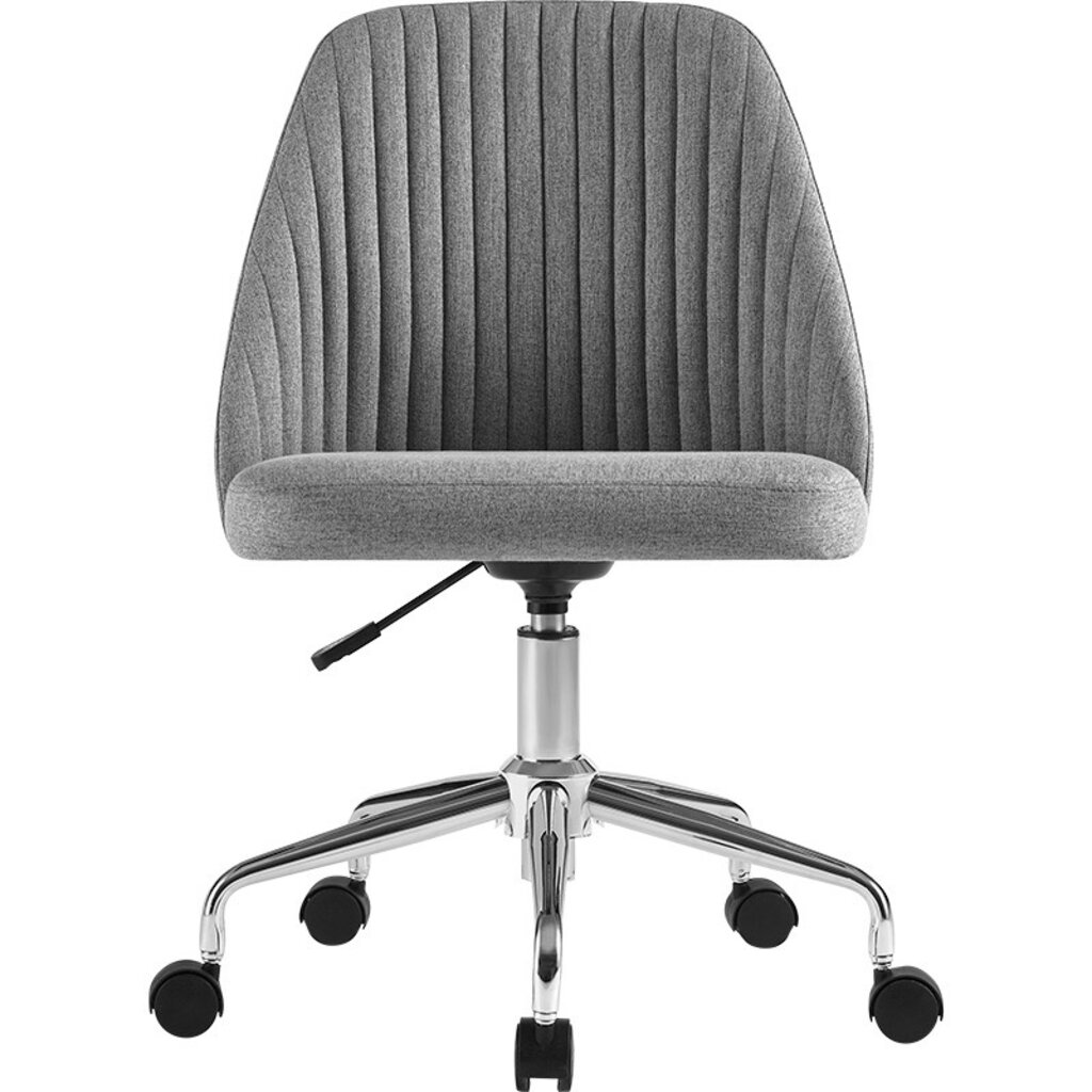 Chaise de bureau réglable 64x61x81 cm Gris