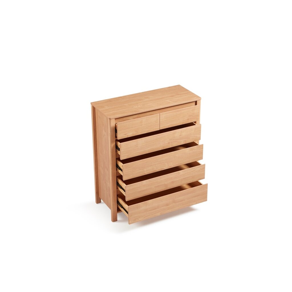 Commode 6 tiroirs 94 cm Bois