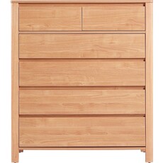 Commode 6 tiroirs 94 cm Bois