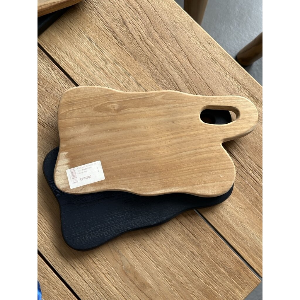 Planche à découper en teck 18x32x2 cm