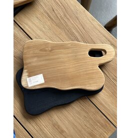 Planche à découper en teck 18x32x2 cm