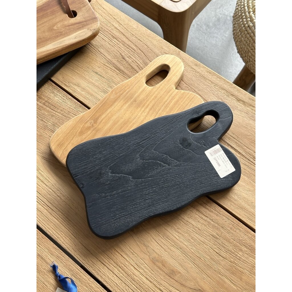 Planche à découper en teck 18x32x2 cm