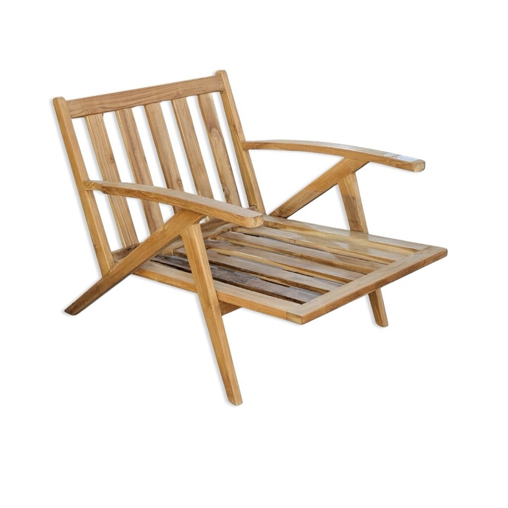 JAVA  Fauteuil en teck avec coussin 75x90x79 cm