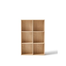 Mini bibliothèque x6 Bois