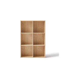 Mini bibliothèque x6 Bois