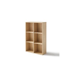 Mini bibliothèque x6 Bois