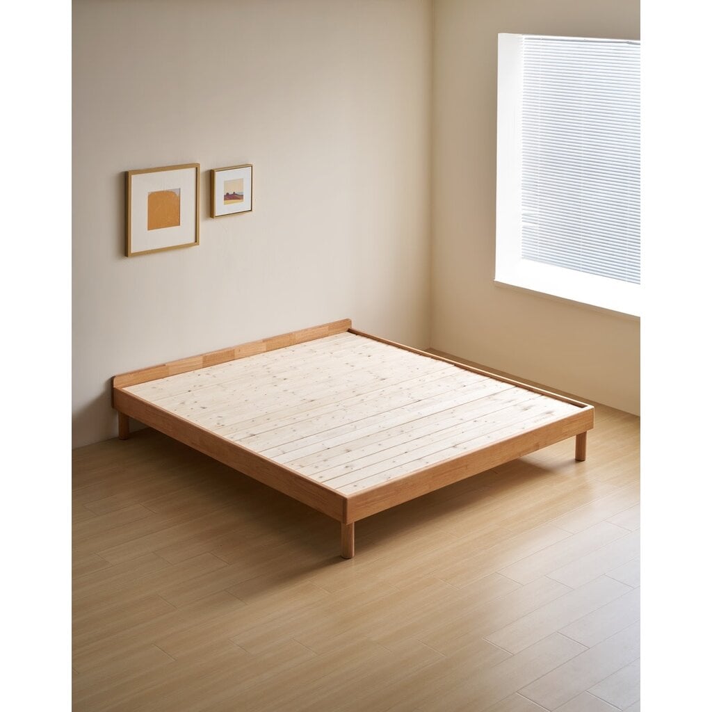 Lit sans tête 180x200 cm - Bois