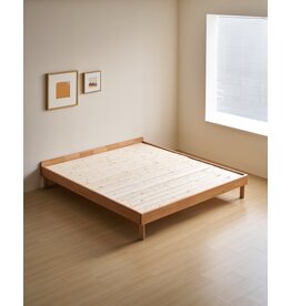 Lit sans tête 180x200 cm - Bois