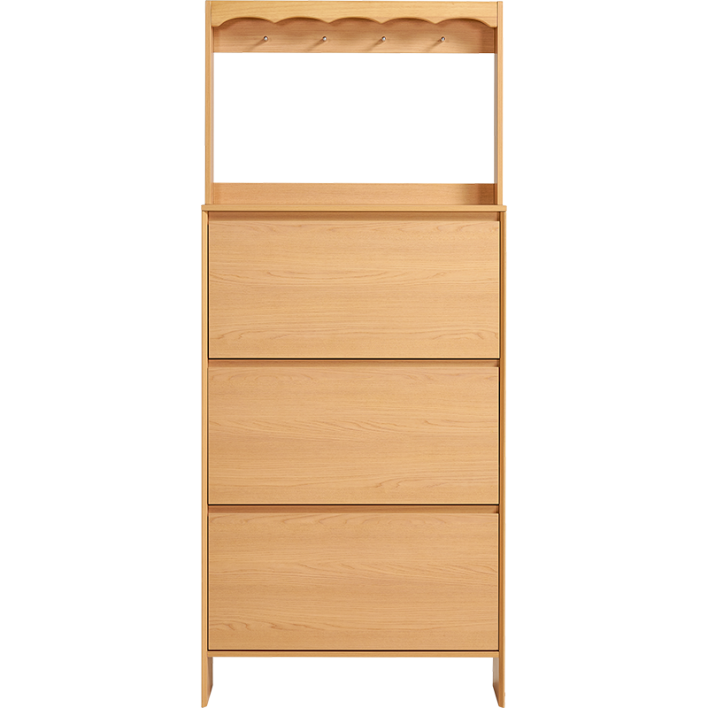 Meuble à chaussures 3 tiroirs H 180 cm - Bois