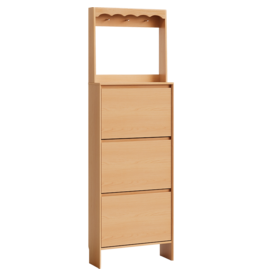 Meuble à chaussures 3 tiroirs - Bois