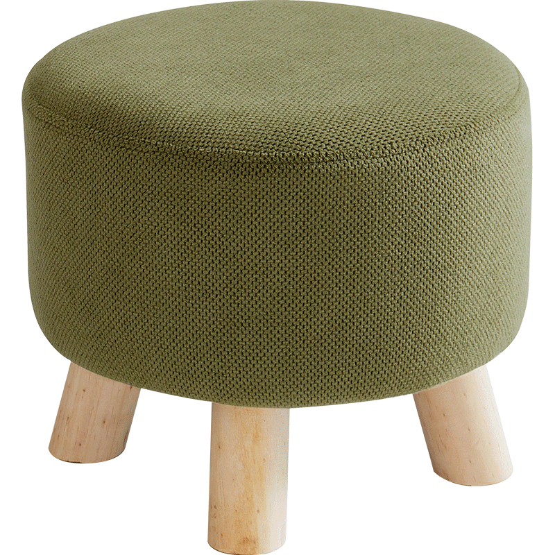 Tabouret Rond - Vert