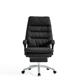 Fauteuil de bureau à roulette ajustable - Noir