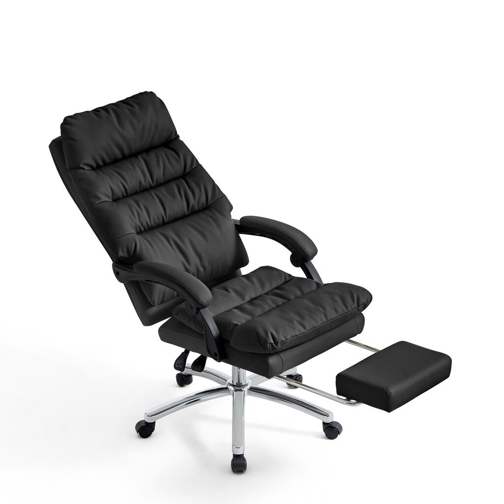 Fauteuil de bureau à roulette ajustable - Noir