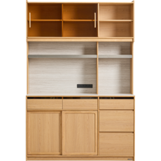 Vaisselier 4 portes 5 tiroirs - Bois