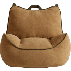 Pouf siège 72x70x53 cm Marron clair