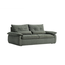 Canapé 2 places en tissu 186x100x80 cm Vert