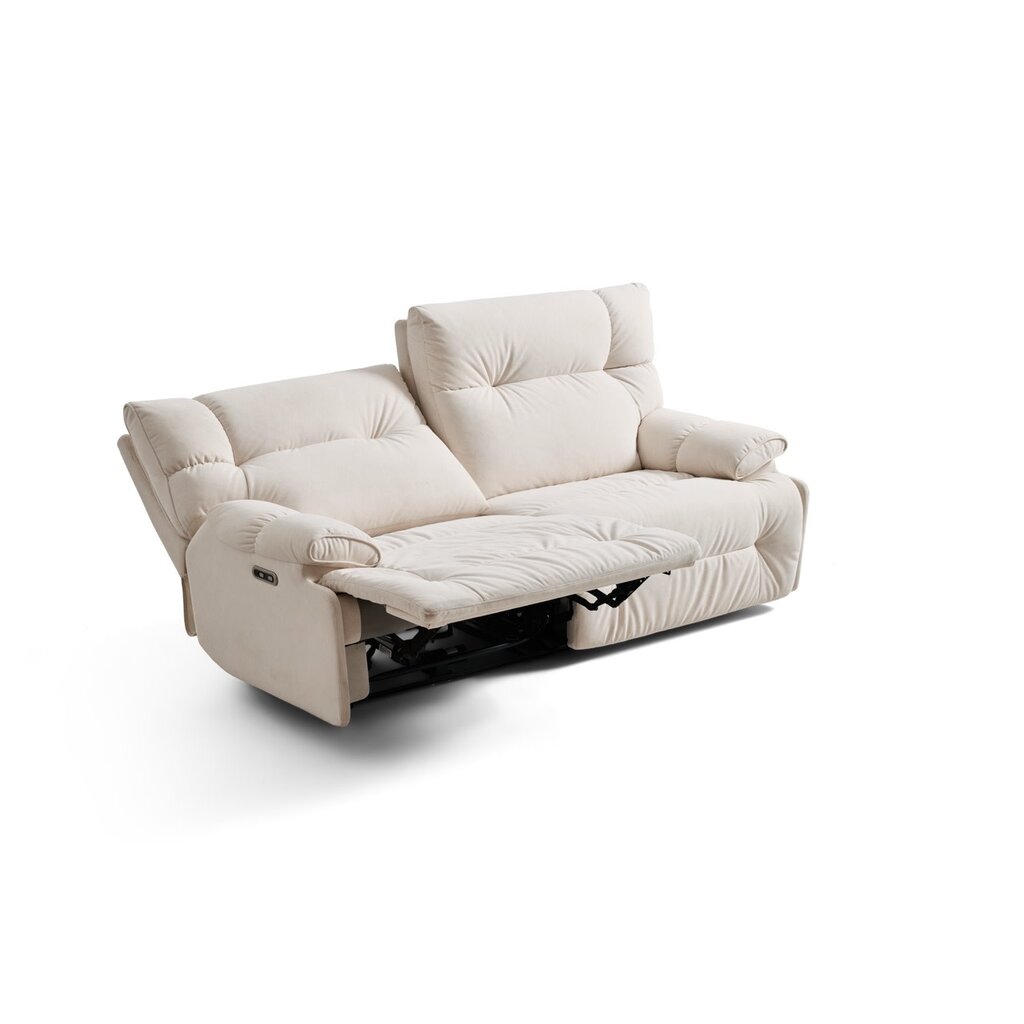 Canapé Recliner 2 places 212x102x102 cm - blanc