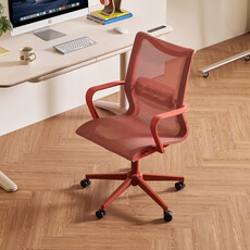 Chaise de bureau à roulettes -Rouge
