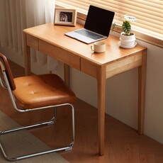 Bureau 1 tiroir 80 cm - bois