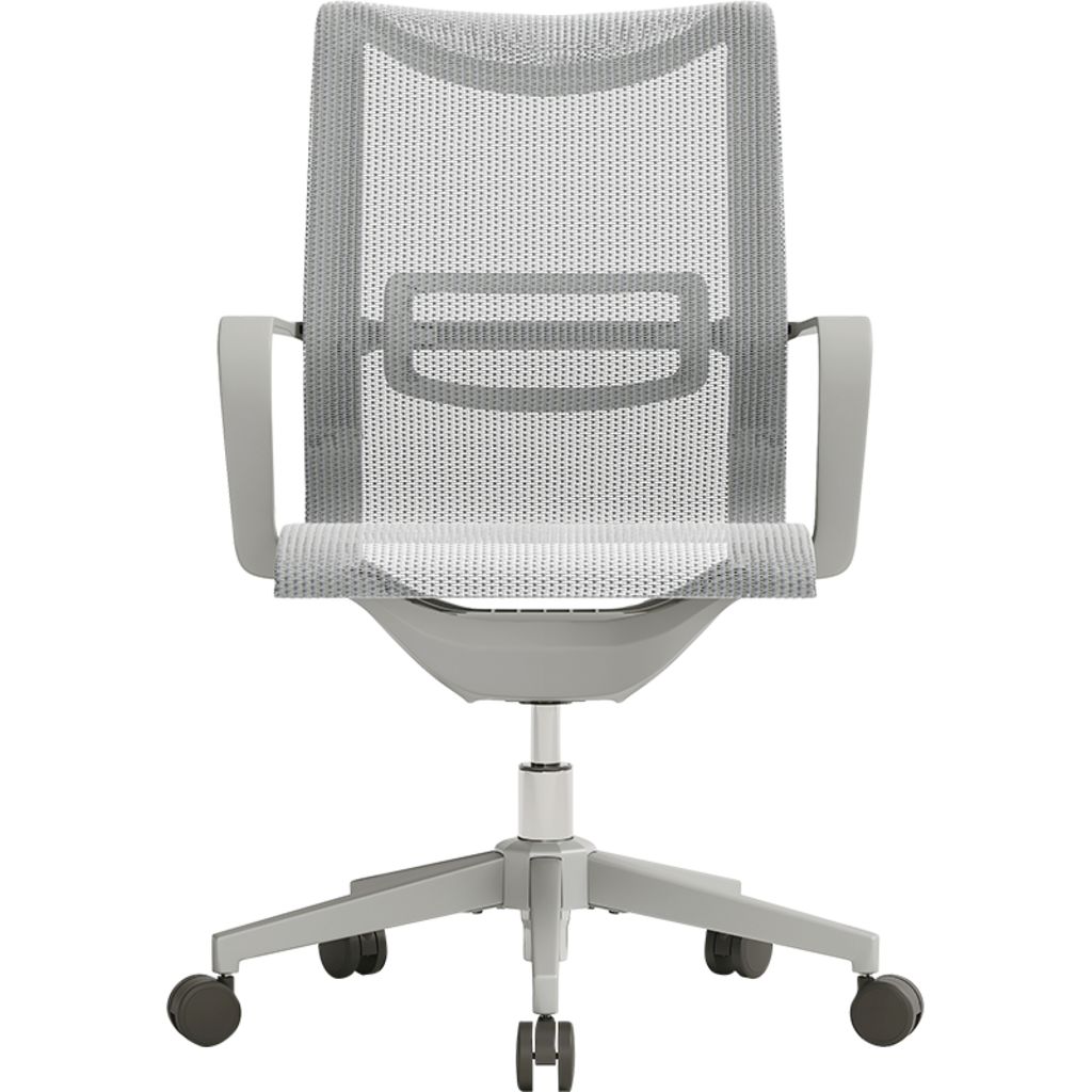 Chaise de bureau à roulettes - Gris