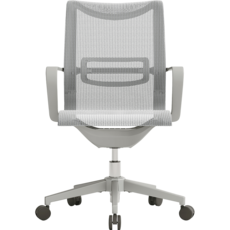 Chaise de bureau à roulettes - Gris
