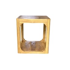 NUSA - Table basse  carré en teck 50x50x55 cm