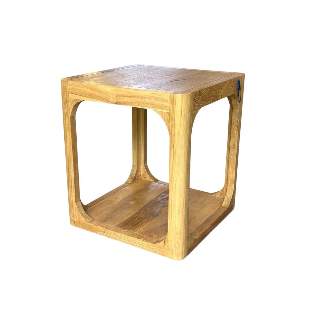 NUSA - Table basse  carré en teck 50x50x55 cm