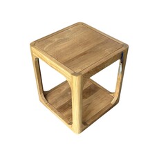 NUSA - Table basse  carré en teck 50x50x55 cm