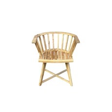 Annette - Fauteuil avec coussin de 5 cm (standard foam with Sunproof fabric)