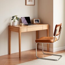 Bureau 1 tiroir 100 cm - Bois