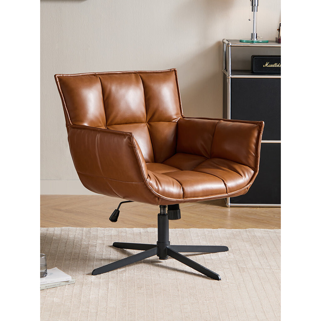 Fauteuil de bureau ajustable - Marron