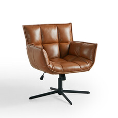 Fauteuil de bureau ajustable - Marron