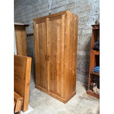 Armoire en Teck 2 portes 110x50x200 cm