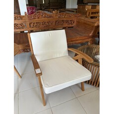 Fauteuil lounge Resta 72x82x76 Cm Brut WB