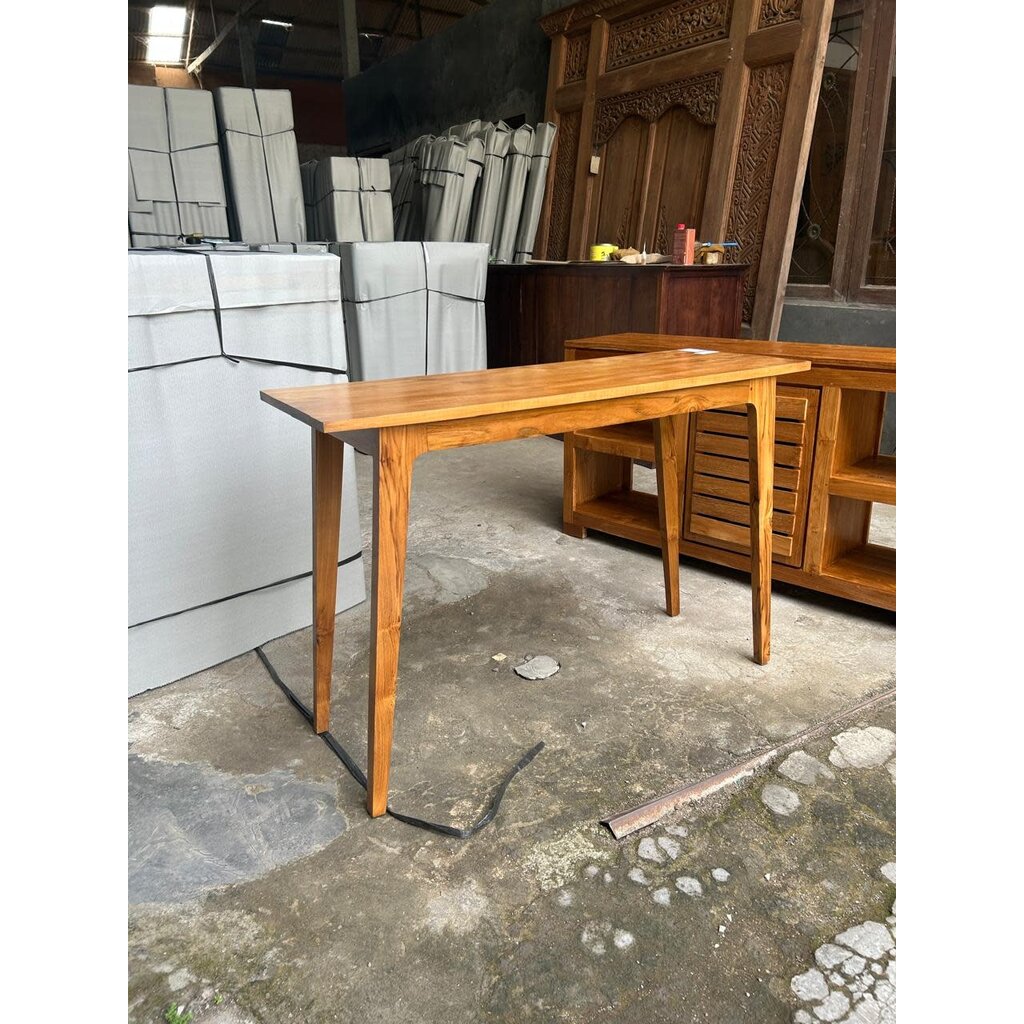 Console en teck 120x40x80 Cm Naturel