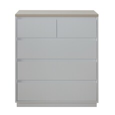 Commode Arlen 5 tiroirs 80x40x95 cm