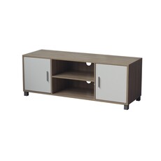 Meuble TV Steely 2 portes 120x40x45cm
