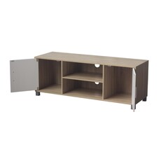 Meuble TV Steely 2 portes 120x40x45cm