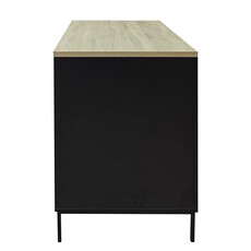 Buffet îlot Suri 2 tiroirs 120x60x201 cm
