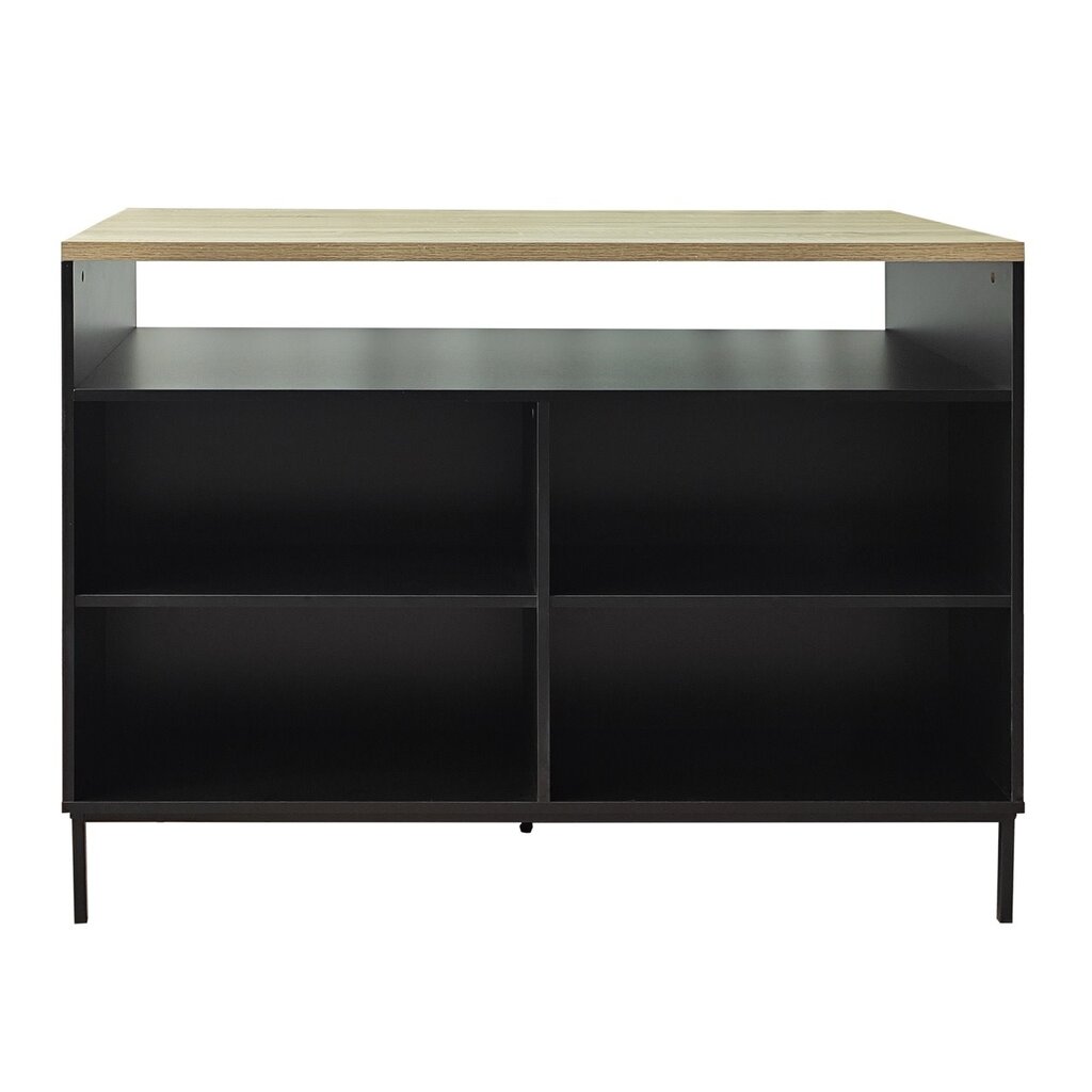 Buffet îlot Suri 2 tiroirs 120x60x201 cm