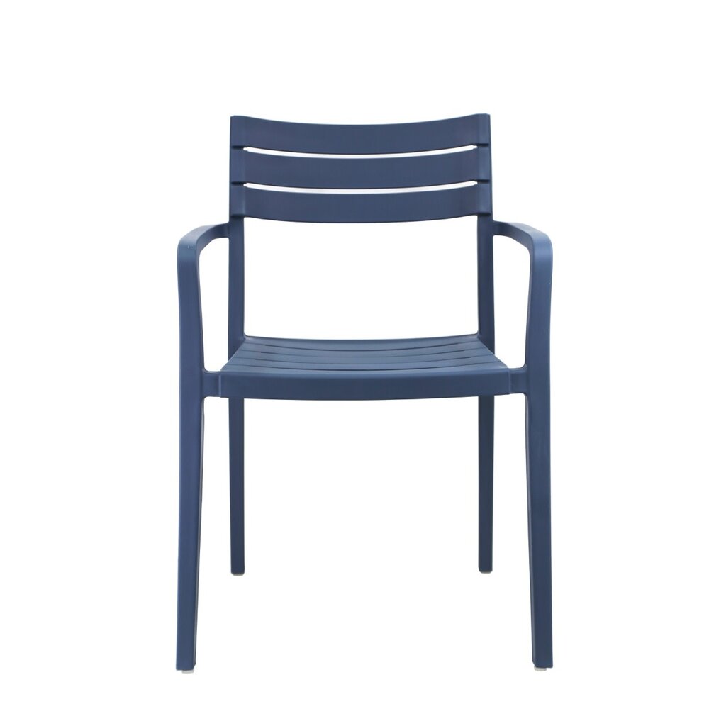 Cassis - Chaise de table en résine avec accoudoirs