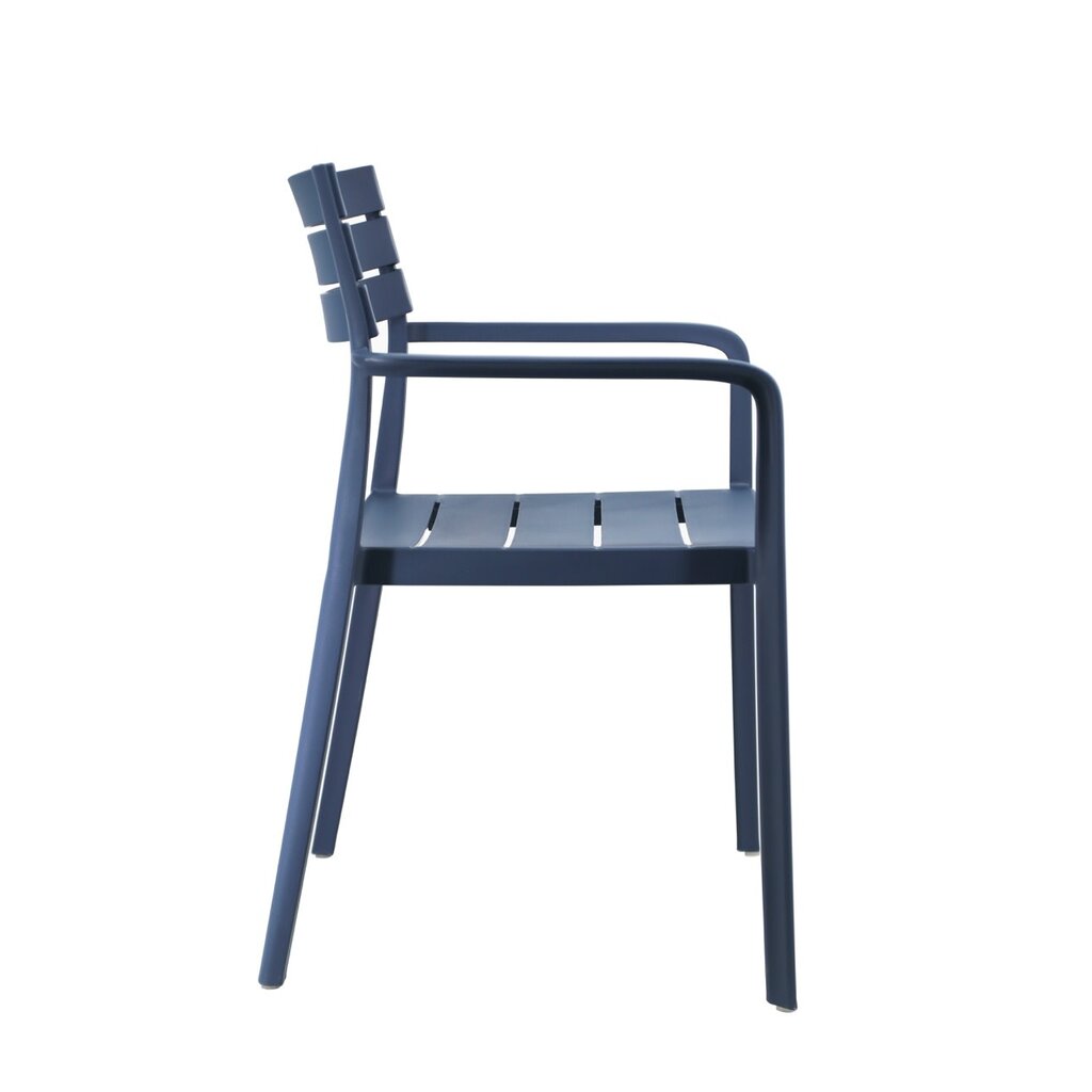Cassis - Chaise de table en résine avec accoudoirs