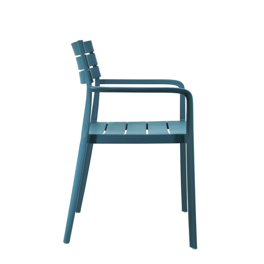 Cassis - Chaise de table en résine avec accoudoirs