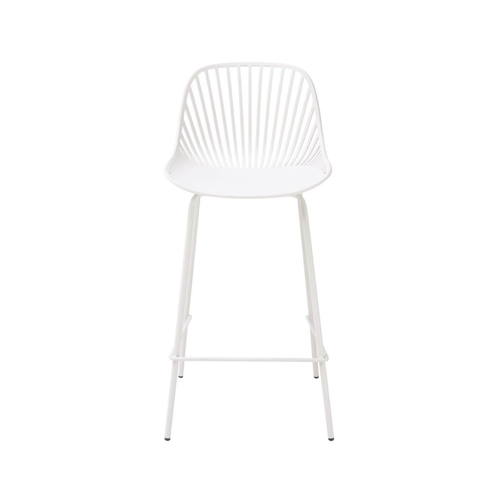 Chaise de bar en résine et pieds métal 65 cm