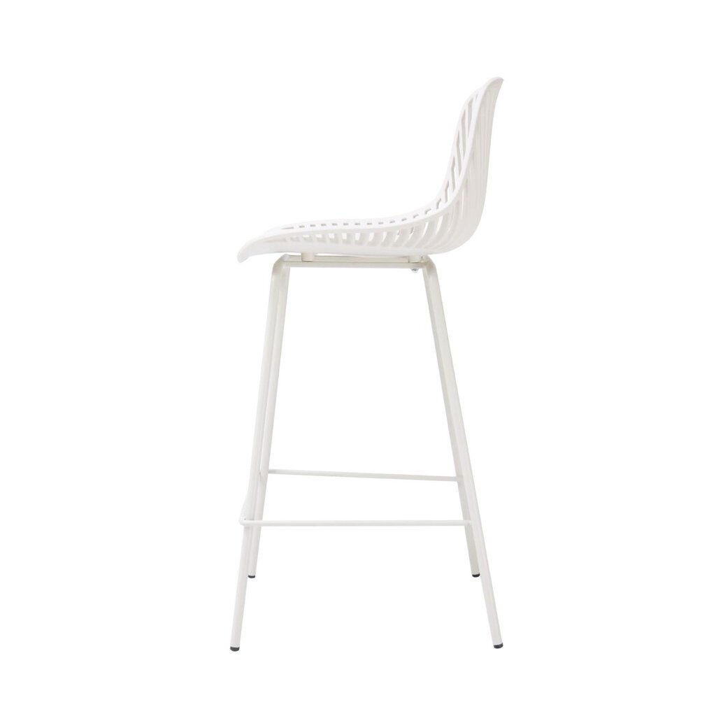 Chaise de bar en résine et pieds métal 65 cm